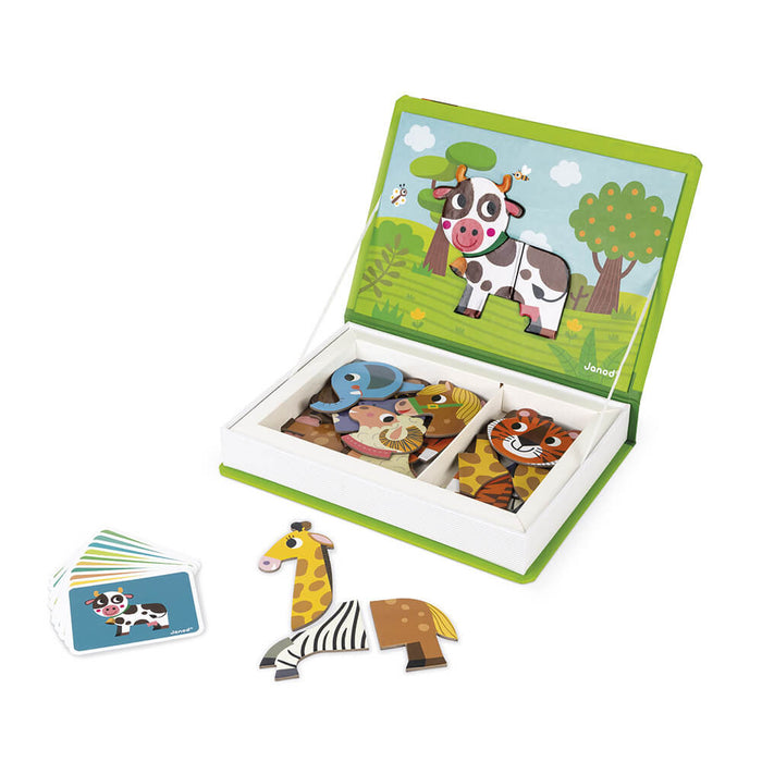 Janod Animals Magnetic Book