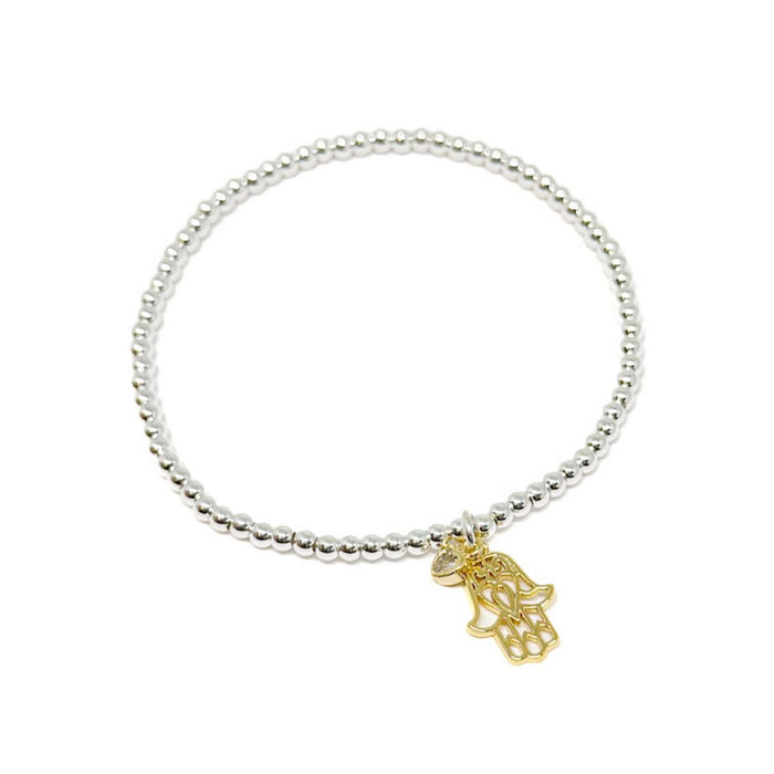 Clementine Ansel Hamsa Bracelet - Gold