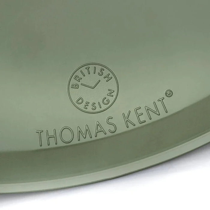 Thomas Kent 6" Arabic Lichen Green Mantle Clock