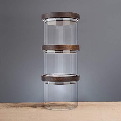 Artisan Street 600ml Stacking Storage Jar Set Of 3