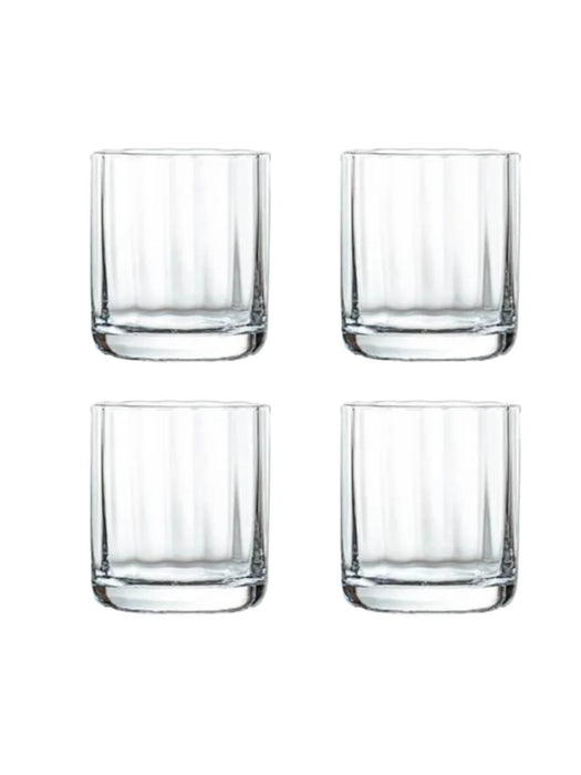 Artisan Street Ripple Set Of 4 Short Tumbler Glasses