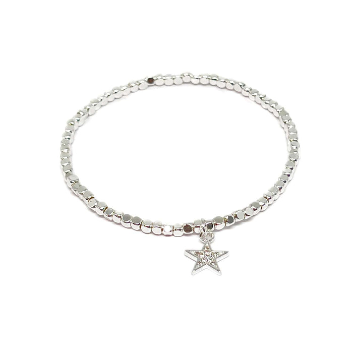 Clementine Astrid Star Bracelet - Silver