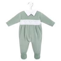 Dandelion Three Bears Smocked Sleepsuit