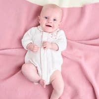 Dandelion Rocking Horse Rose Pink Sleepsuit