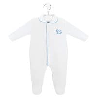 Dandelion Rocking Horse Blue Sleepsuit