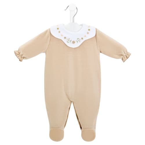 Dandelion Flower Collar Sleepsuit