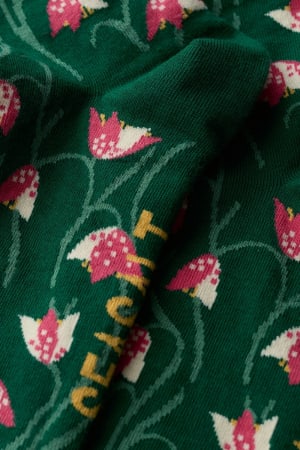Seasalt Women's Arty Organic Cotton Socks In Fritillary Dried Basil
