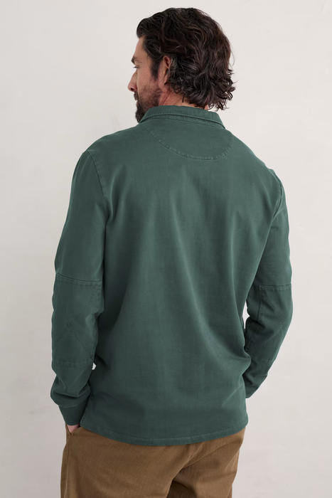 Seasalt Men's Men's Herdsman Organic Cotton Rugby Top In Coppice