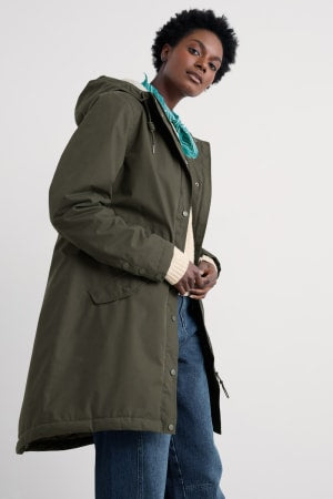 Seasalt Women's Seafaring Waterproof Coat In Inkwell