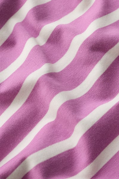 Seasalt Women's Sailor Top In Breton Orchid Chalk