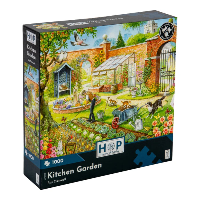 House of Puzzles Kitchen Garden 1000 Piece Puzzle