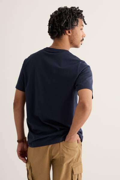 Seasalt Men's Midwatch Organic Cotton T-Shirt In Boat Sketch Maritime