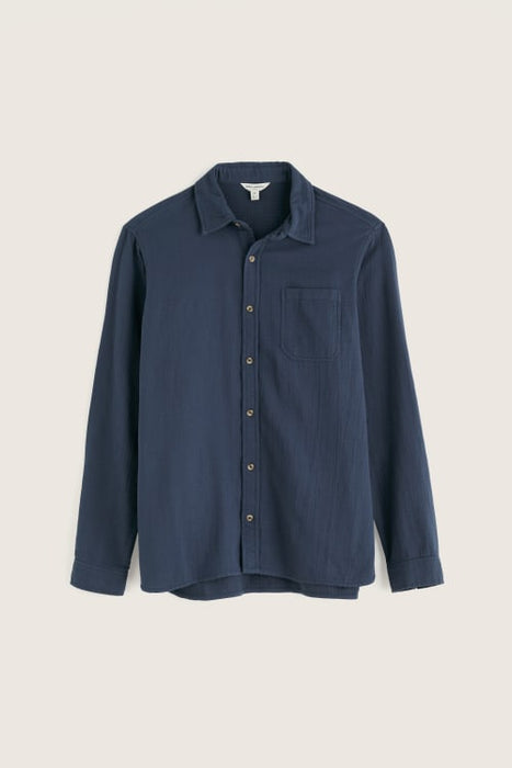 Seasalt Men's Kettle Double Gauze Shirt In Maritime