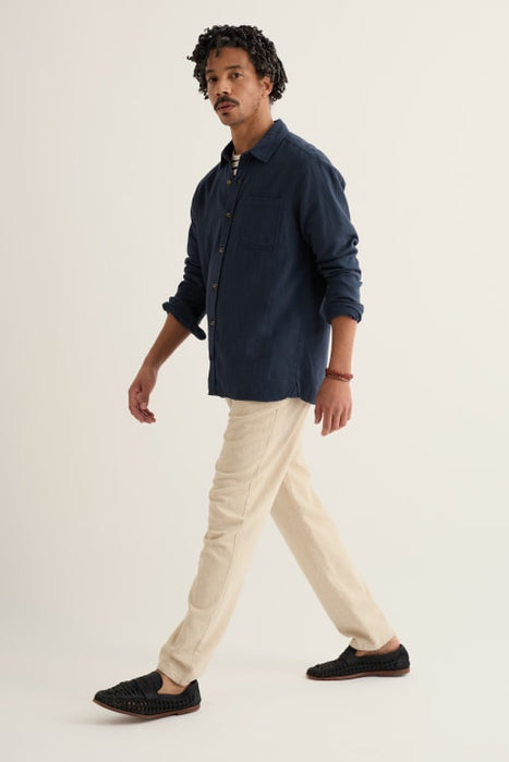 Seasalt Men's Kettle Double Gauze Shirt In Maritime