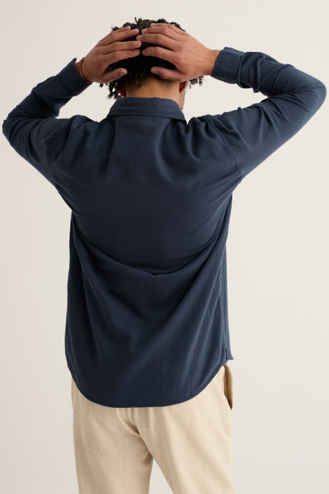 Seasalt Men's Kettle Double Gauze Shirt In Maritime