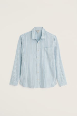 Seasalt Men's Mora Stripe Shirt In Nancledra Waterfall