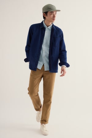 Seasalt Men's Mora Stripe Shirt In Nancledra Waterfall