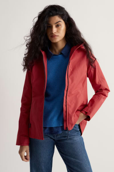 Seasalt Women's Waterway Waterproof Jacket In Cinder