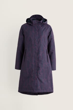 Seasalt Women's Janelle Coat In Birch Forest Loganberry