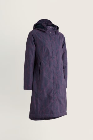 Seasalt Women's Janelle Coat In Birch Forest Loganberry