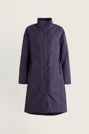 Seasalt Women's Janelle Coat In Birch Forest Loganberry