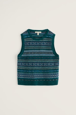 Seasalt Women's Percella Cove Vest In Larkspur Loch Multi