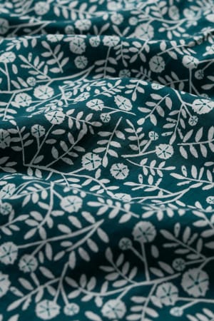 Seasalt Women's Garden Gate Cotton Top In Folky Marigolds Dark Wreckage