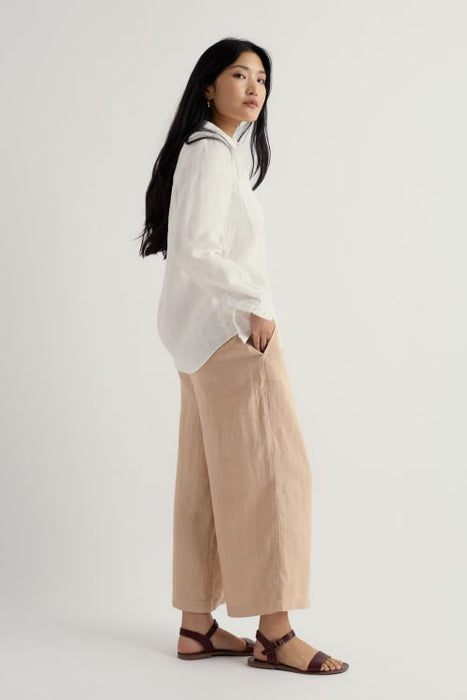 Seasalt Women's Merrivale Linen Culottes In Whelk