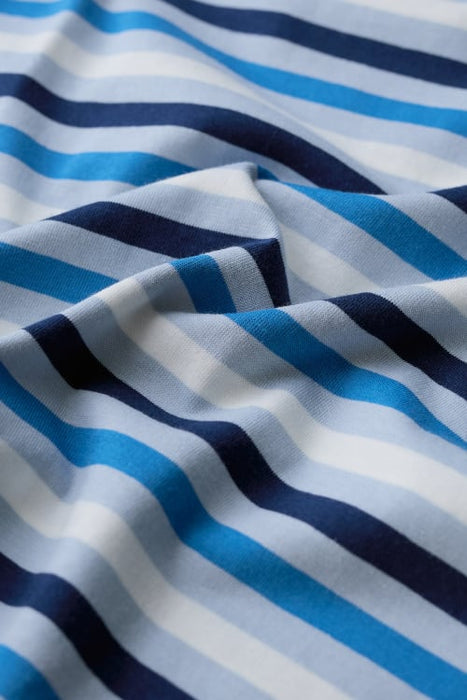 Seasalt Women's Sailor Top In Tri Mini Cornish Blue Fog