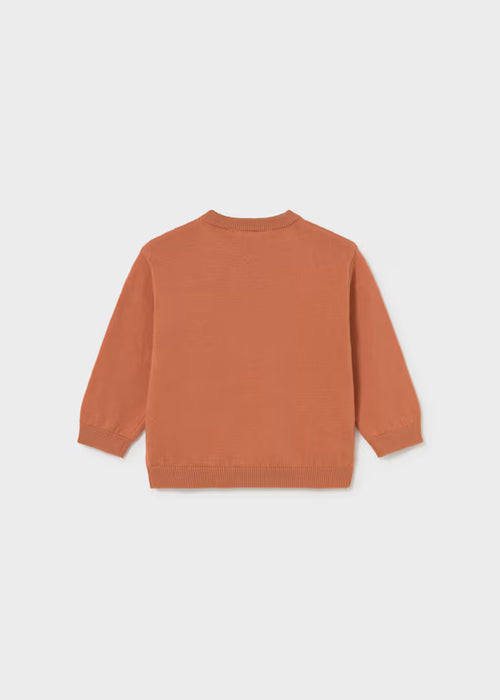 Mayoral Boys Jumper In Brick Red