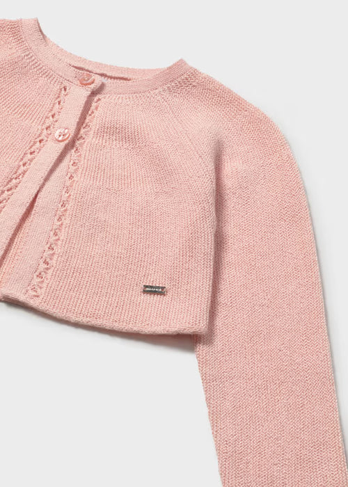 Mayoral Girls Blossom Knit Cardigan