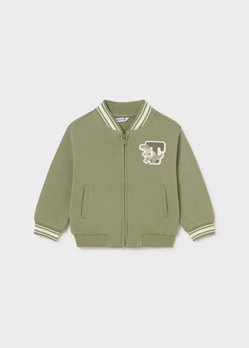 Mayoral Boys Baby Bomber Jacket In Bayleaf