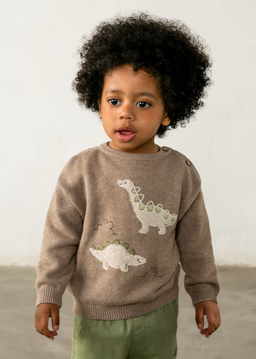 Mayoral Boys Sweater in Truffle