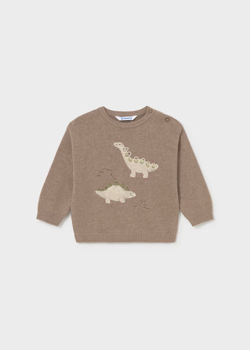 Mayoral Boys Sweater in Truffle