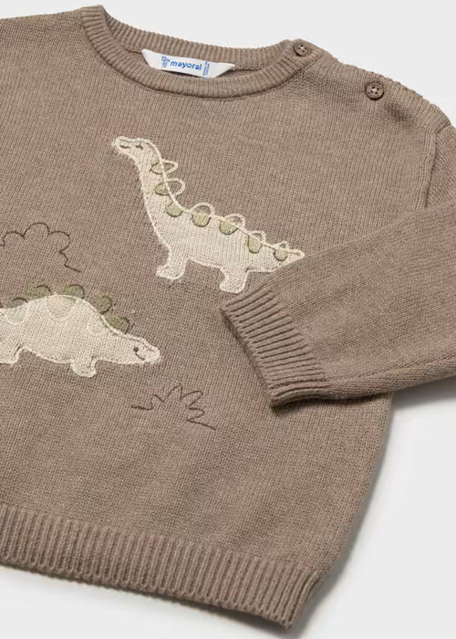 Mayoral Boys Sweater in Truffle