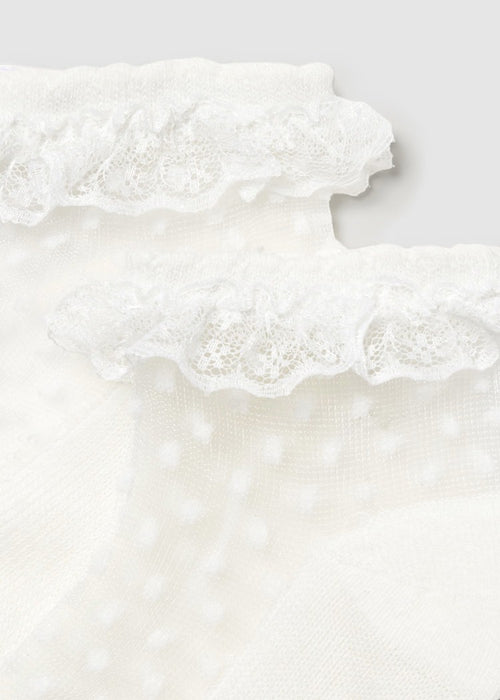 Mayoral Baby Plumeti Natural Socks