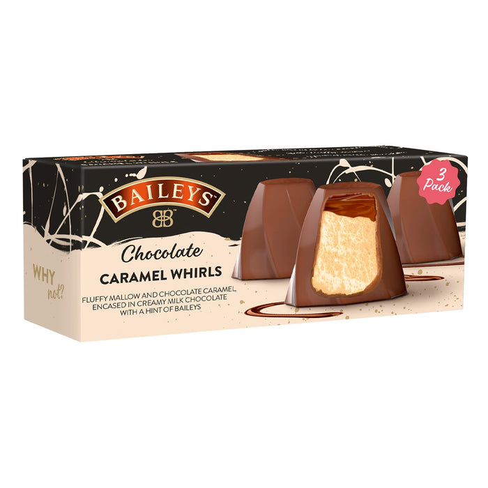 Baileys Milk Chocolate Mallow & Caramel Whirls