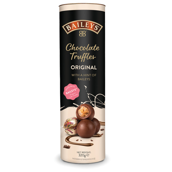 Baileys Milk Chocolate Original Truffles In Christmas Tube