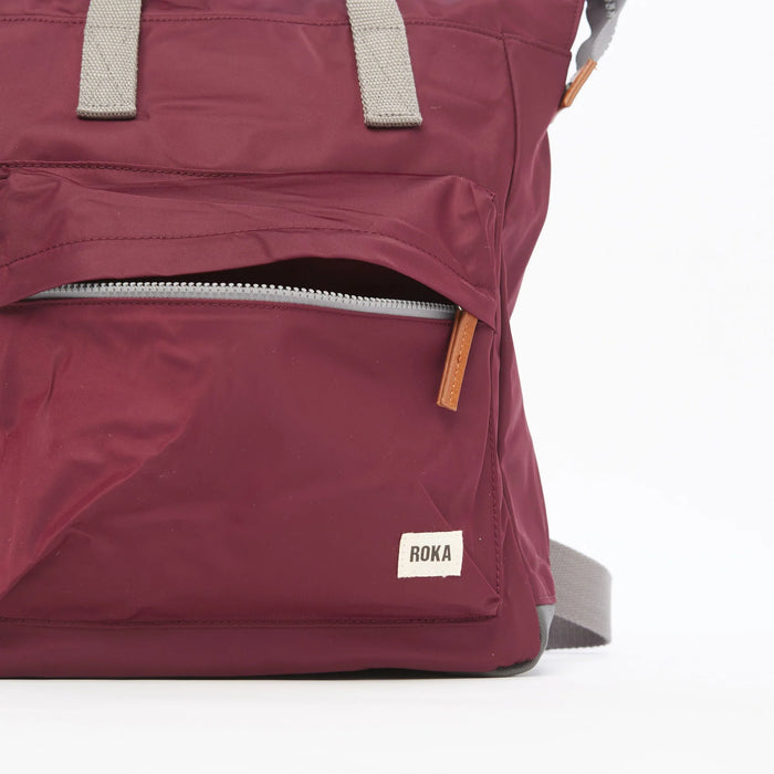 ROKA Bags Bantry B Plum Recycled Nylon Small