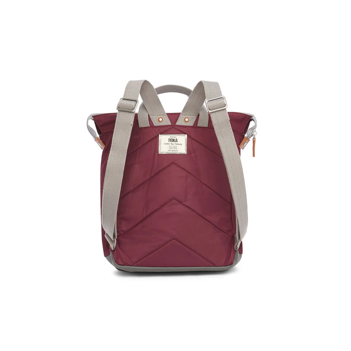 ROKA Bags Bantry B Plum Recycled Nylon Small