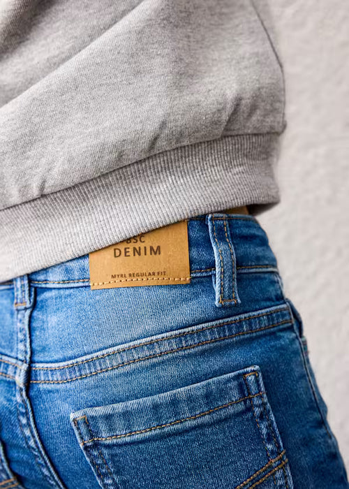 Mayoral Boys Basic Slim Fit trousers In Dark Grey