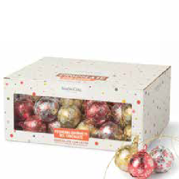 Simon Coll Milk Chocolate Bauble Tree Decoration