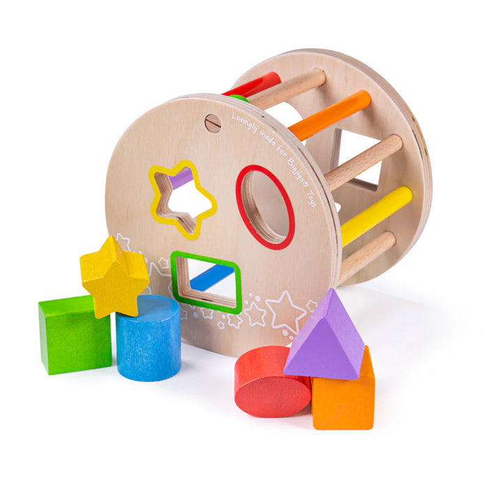 Bigjigs First Rolling Shape Sorter