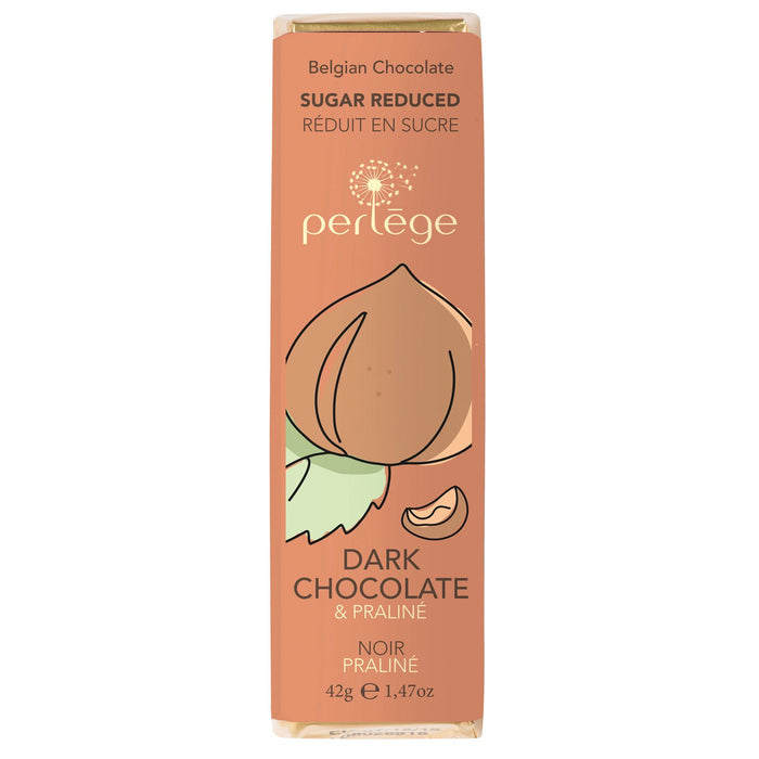 Perlège Dark Chocolate & Praline Bar