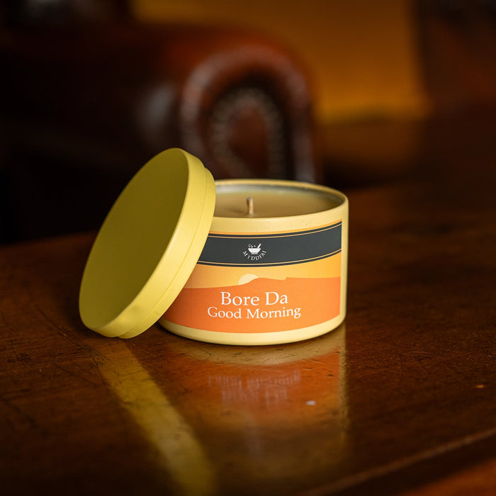 MYDDFAI Candle Bore Da (Good Morning)