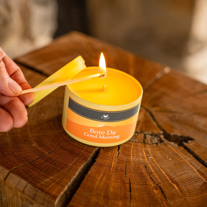 MYDDFAI Candle Bore Da (Good Morning)