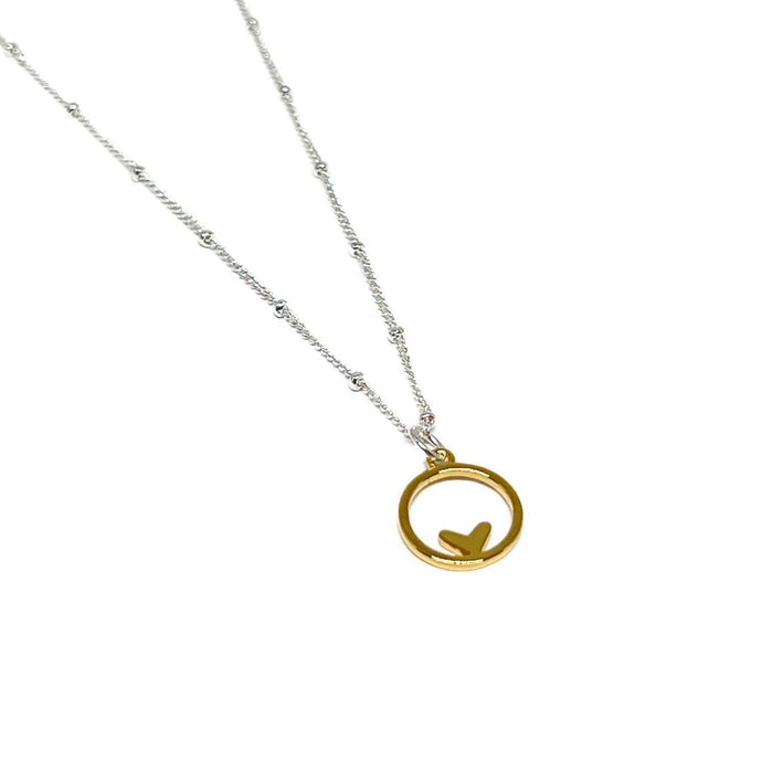 Clementine Beau Heart Necklace - Gold