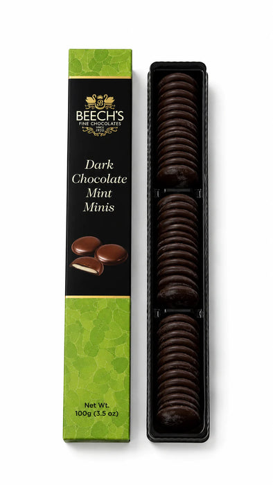 Beech's Dark Chocolate Mint Minis 100g