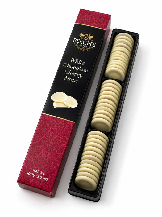 Beech's White Chocolate Cherry Minis 100g