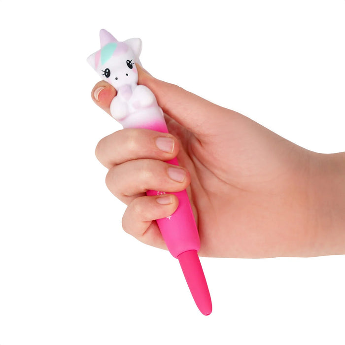 "Believe in Magic" Unicorn Squishy Gel Pen - Squeezies